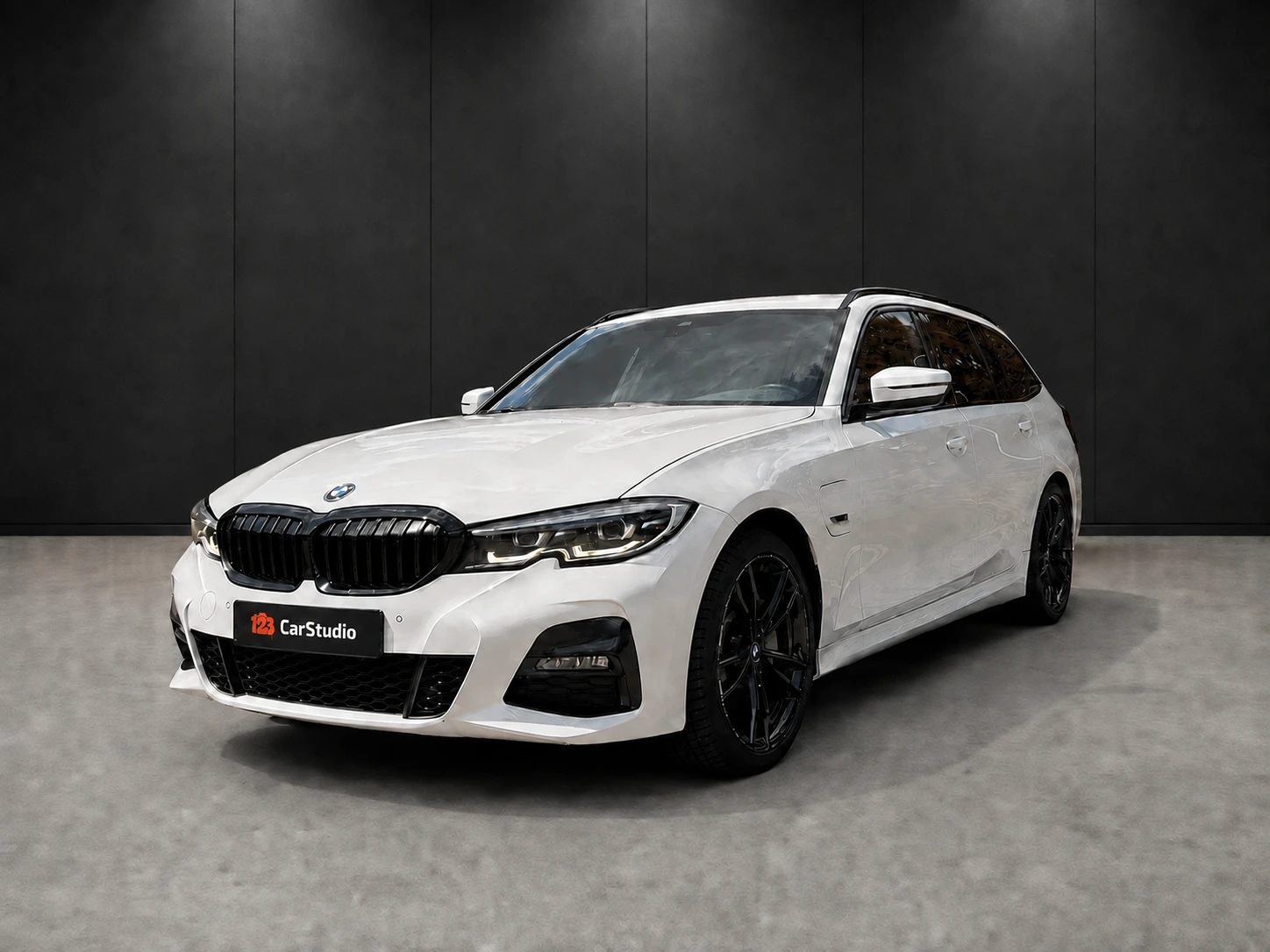 Grafietstudio — voorbeeld met BMW Touring